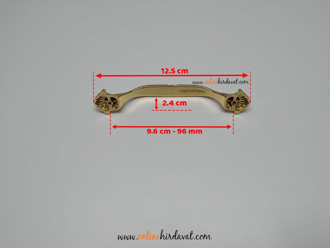 Azelya Altın Bordo Zamak Mobilya