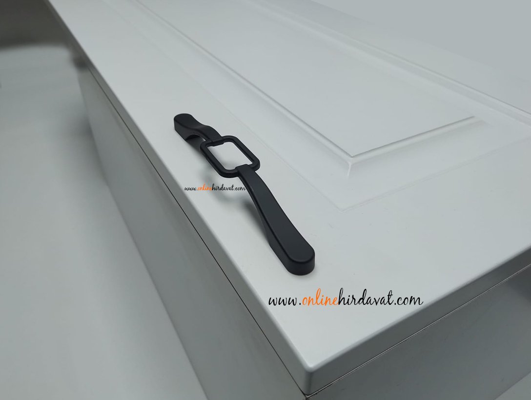Yılmaz Plastik Eksen Siyah Paslanmaz Mobilya Kulp 96 mm Online Hırdavat