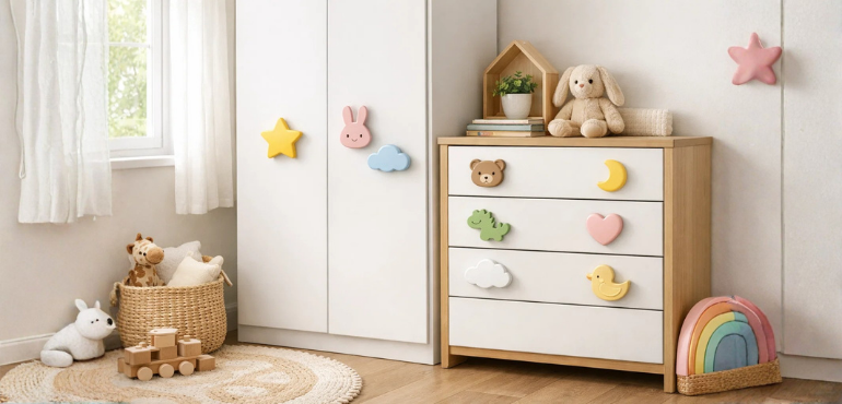 Çocuk Odası Kulpu Seçerken Nelere Dikkat Edilmeli?