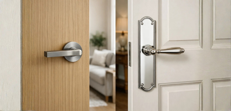 Rozetli mi Aynalı mı? Kapı Kolu Tasarım Karşılaştırması