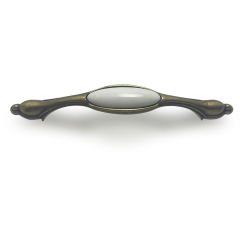 Nobel Saraylı Zamak Mobilya Kulp 128 mm Antiksarı