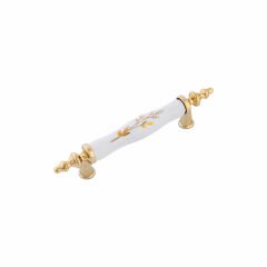 Lider Zeytindalı Altın Polimer Mobilya Kulp 96 mm