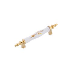 Lider Zeytindalı Altın Polimer Mobilya Kulp 128 mm