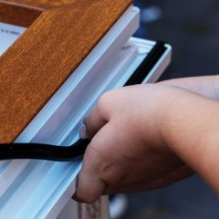 Has Plastik Kapı Fitili Yarı Tırnaklı 1 Metre - Kahve