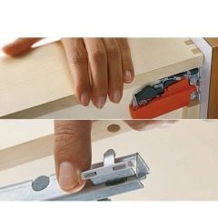 Blum Blumotion Tandem Frenli Çekmece Rayı Tam Açılım - 40 cm