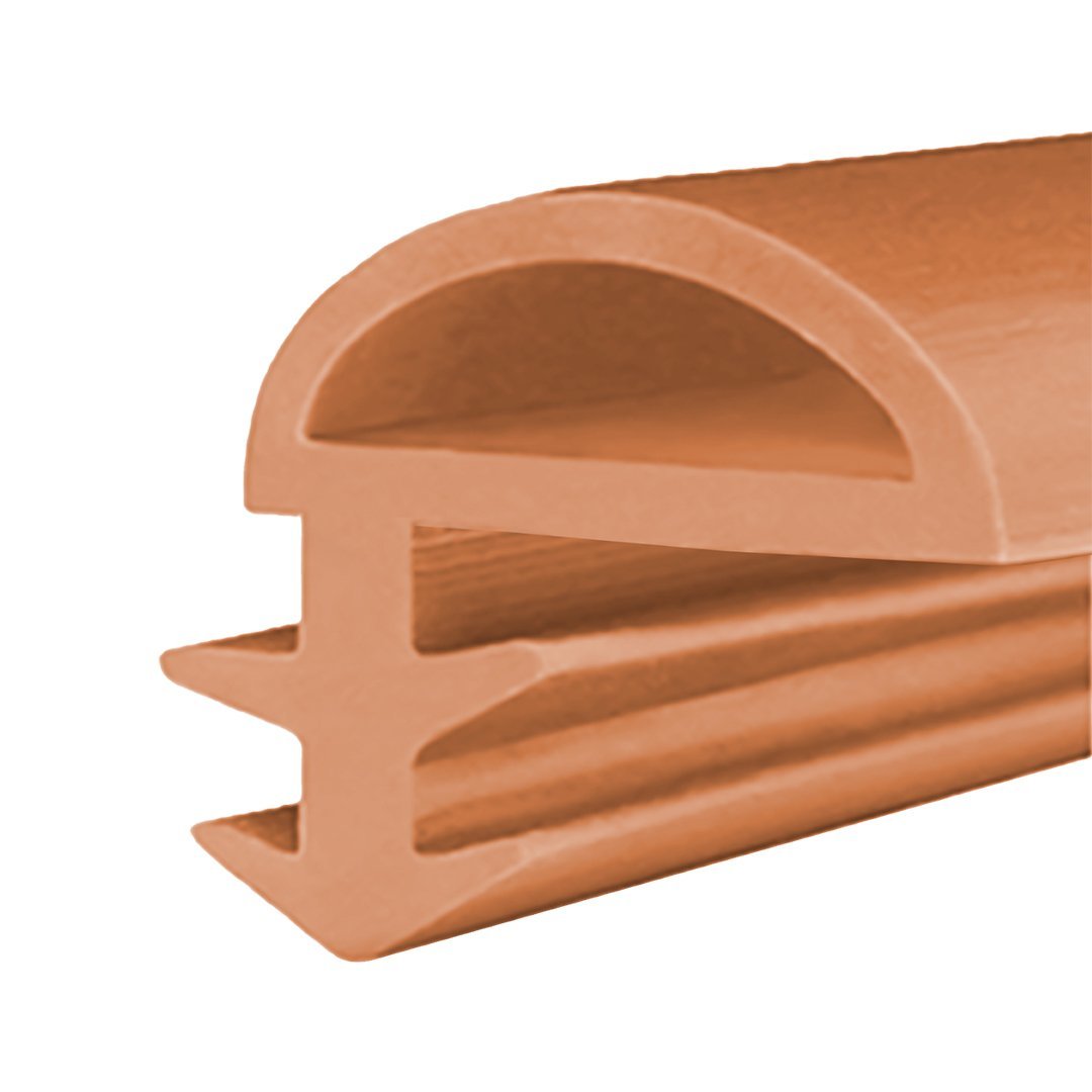 Has Plastik Kapı Fitili Yarı Tırnaklı 1 Metre - Meşe