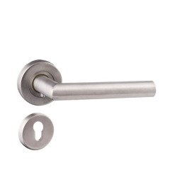 Espera 1001 Saten Paslanmaz Çelik Rozetli Kapı Kolu Dış Kapısı