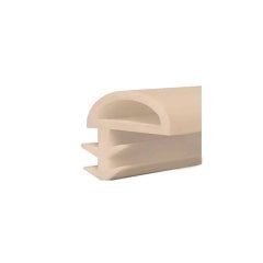 Has Plastik Kapı Fitili Yarı Tırnaklı 1 Metre - Siyah