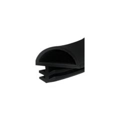 Has Plastik Kapı Fitili Yarı Tırnaklı 1 Metre - Siyah