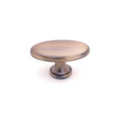 System 4322 Düğme Mobilya Kulp 8 mm Siyah