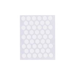 Fixcaps Yapışkanlı Vida Tapası Mat Beyaz ( Soft )