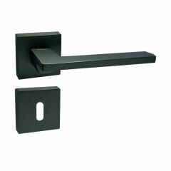 Doğanlar Pera Rozetli Kapı Kolu Antrasit - Wc Kapısı