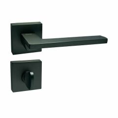 Doğanlar Pera Rozetli Kapı Kolu Antrasit - Wc Kapısı