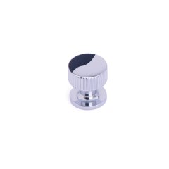 System 1975 Düğme Mobilya Kulp 26 mm Siyah