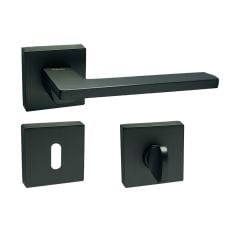 Doğanlar Pera Rozetli Kapı Kolu Antrasit - Dış Kapısı