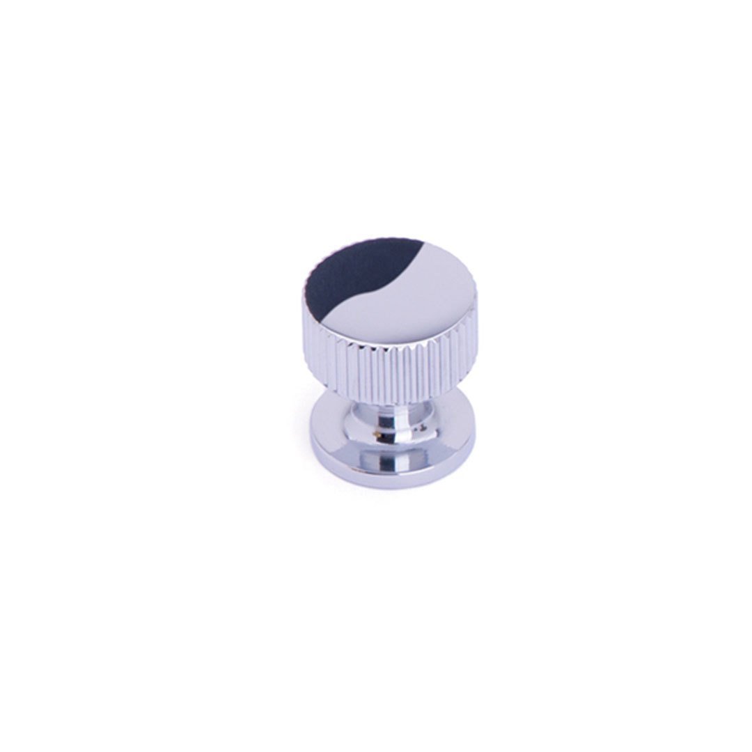 System 1975 Düğme Mobilya Kulp 26 mm Krom