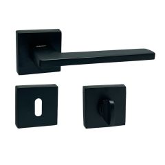 Doğanlar Pera Rozetli Kapı Kolu Matsiyah - Oda Kapısı