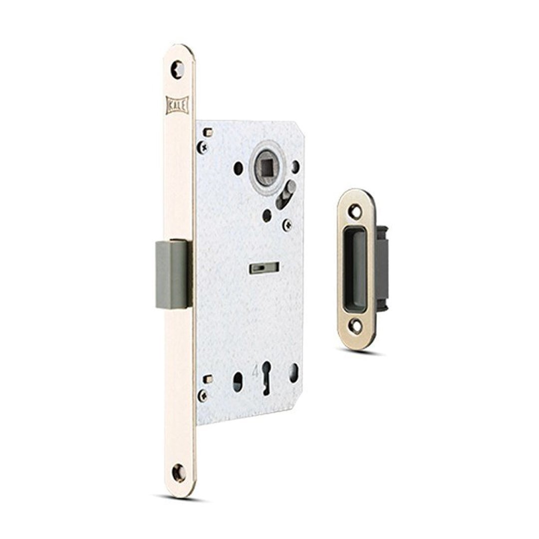 Kale Kilit Mıknatıslı Oda Kapı Kilidi - 50 mm / Nikel