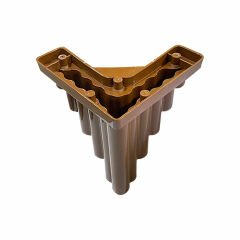 Mc Ritim Mobilya Ayak 15 cm Kahve