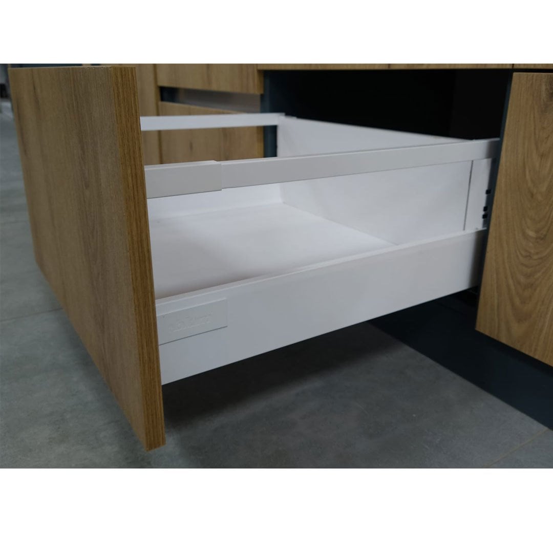 Blum Antaro Beyaz Çekmece Ray 50 cm Tek Bordürlü Yüksek