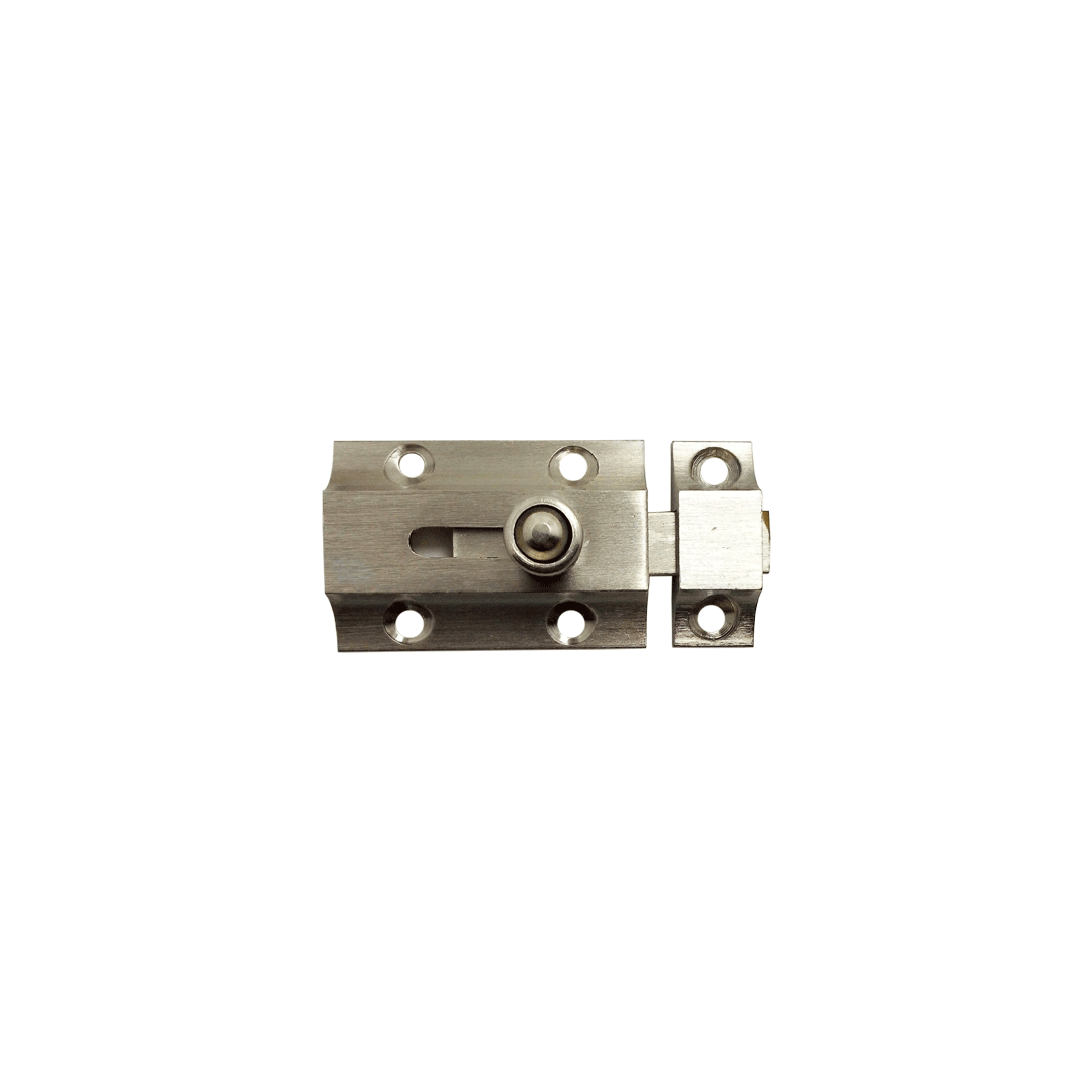 Otomatik Pirinç Kapı Sürgüsü Saten - 5 cm