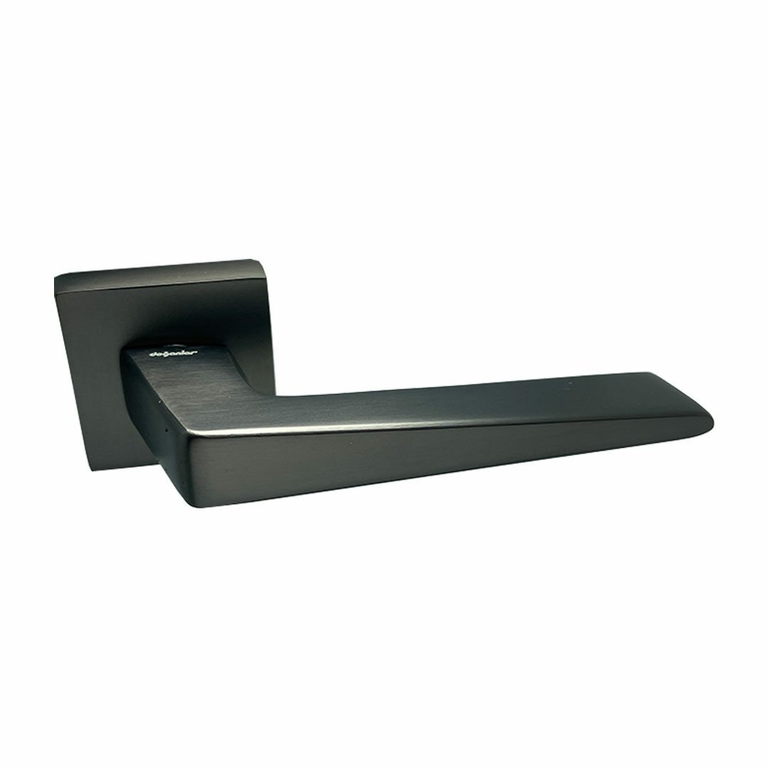 Doğanlar Penta Rozetli Kapı Kolu Antrasit - Dış Kapsı