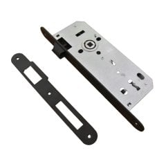 DoorAks 40*23 Rulmanlı Oval Wc Kapı Kilidi - Antrasit