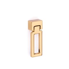 System 4634 Halka Mobilya Kulp 24 mm Altın Sarısı