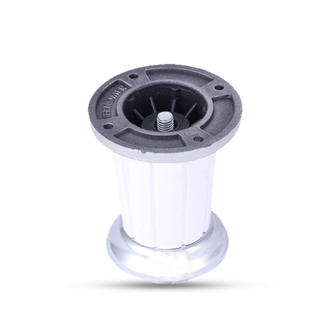 Artemis Mobilya Ayak Parlak Beyaz - 10 cm