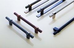 System 8774 Mobilya Kulp Siyah - 192 mm