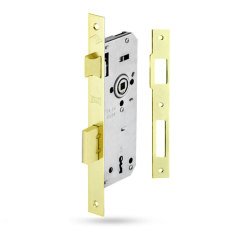 Kale Kilit Köşeli Oda Kapı Kilidi - 151-R 40 mm / Sarı