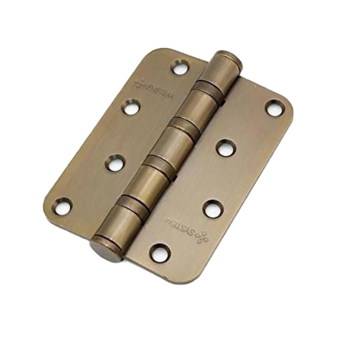 System 10 Cm Yönsüz 4 Bilyalı 3 mm Menteşe Mat Antik Bronz