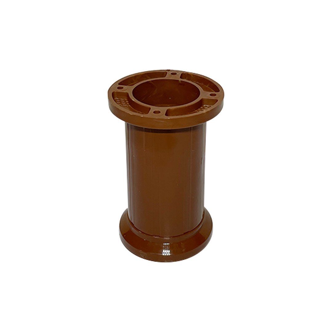 Mc Letto Plastik Mobilya Ayak 10 cm Kahve