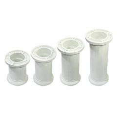 Mc Letto Plastik Mobilya Ayak 10 cm Kahve