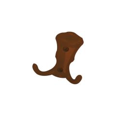 Fede Plastik Mobilya Askısı Kahverengi