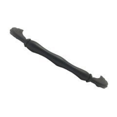 Tomurcuk 2135-85 Porselen Mobilya Kulp Siyah Beyaz - 192 mm