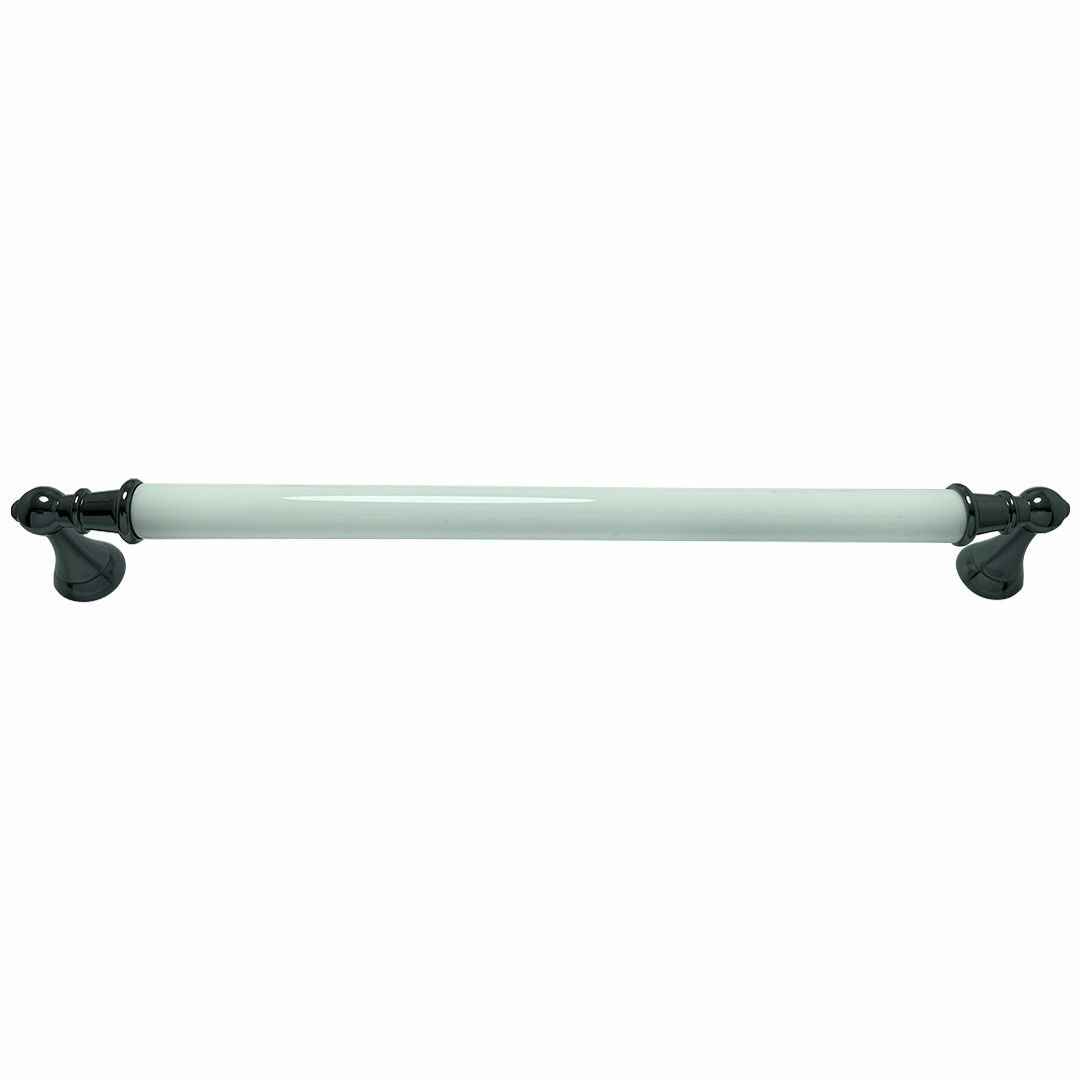 Tomurcuk 2126-70 Beyaz Porselen Mobilya Kulp 224 mm