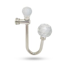 Perde Askısı Nobel Pipo Küre Perde Askısı Krom