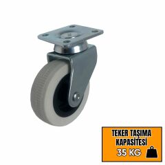 Hts Gri Tablalı Fruş Mobilya Tekeri 254 - Frenli