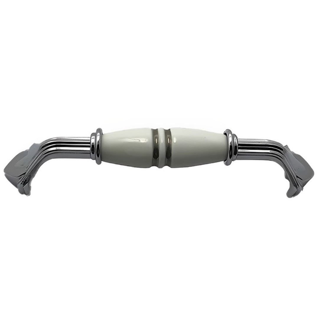 Tomurcuk 2133-10 Platin Porselen Mobilya Kulp 128 mm