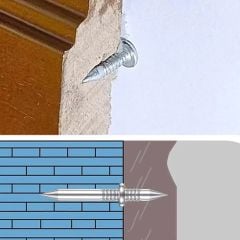 Çift Yönlü Pervaz,Süpürgelik,Duvar,Alçıpan Çivisi 250