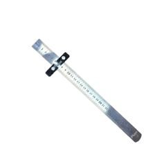 Profesyonel Hassas Ayarlanabilir Çizme İşaretleme ve Sabitleme Cetveli 30 cm
