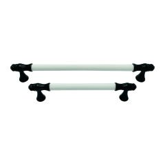 Tomurcuk 2130-85 Siyah Porselen Mobilya Kulp 224 mm