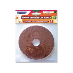 Vodaseal İzolasyon Köpük Bandı 10mmx6mt Kahve