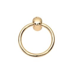 Halka Kulp Sarkaç Siyah