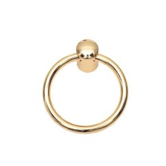 Halka Kulp Sarkaç Altın