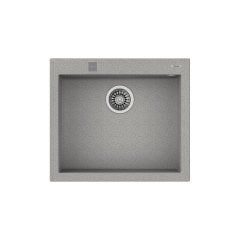 Teka Forsquare 50.40 Tezgah Üstü Granit Evye Beyaz