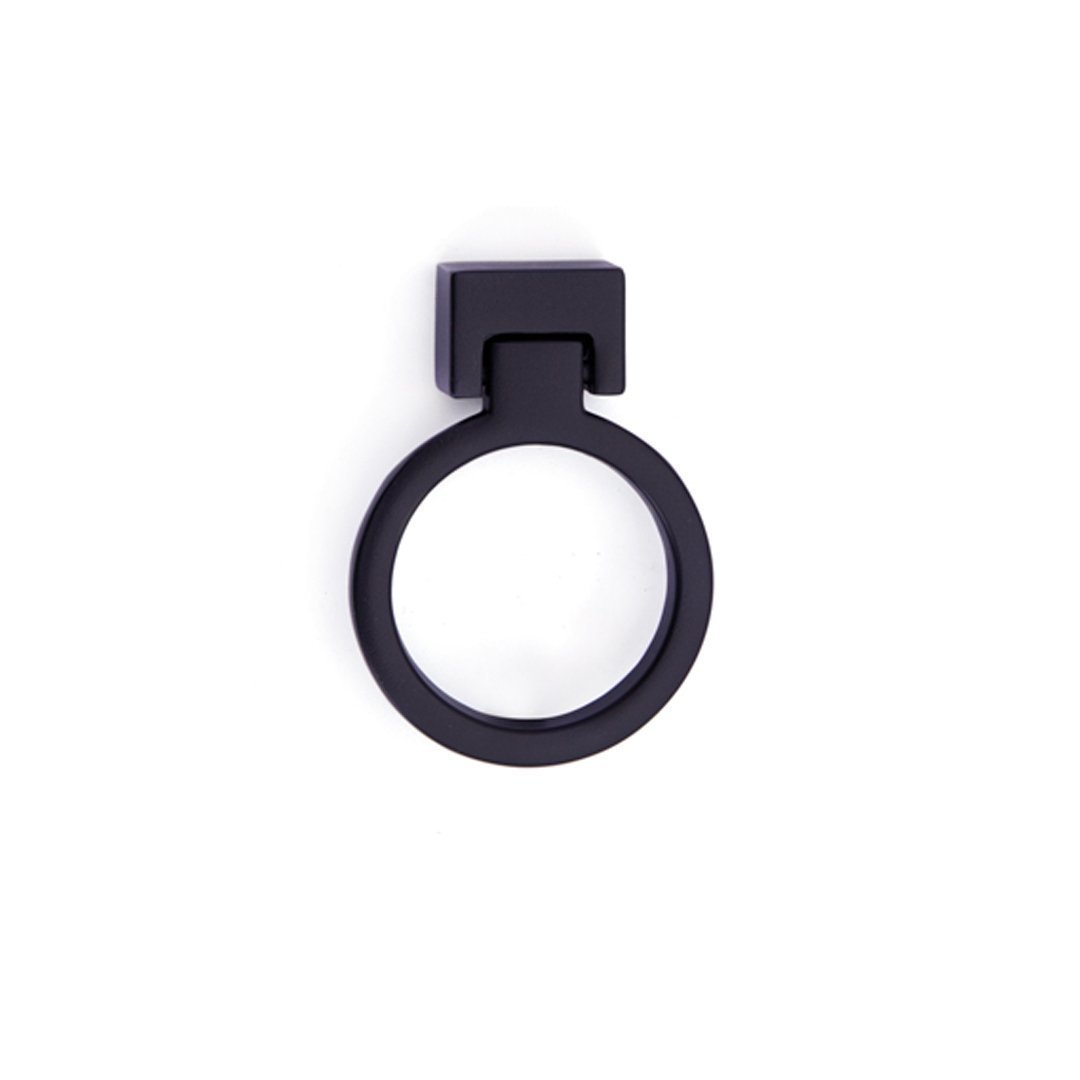 System 4624 Halka Mobilya Kulp 50 mm Siyah