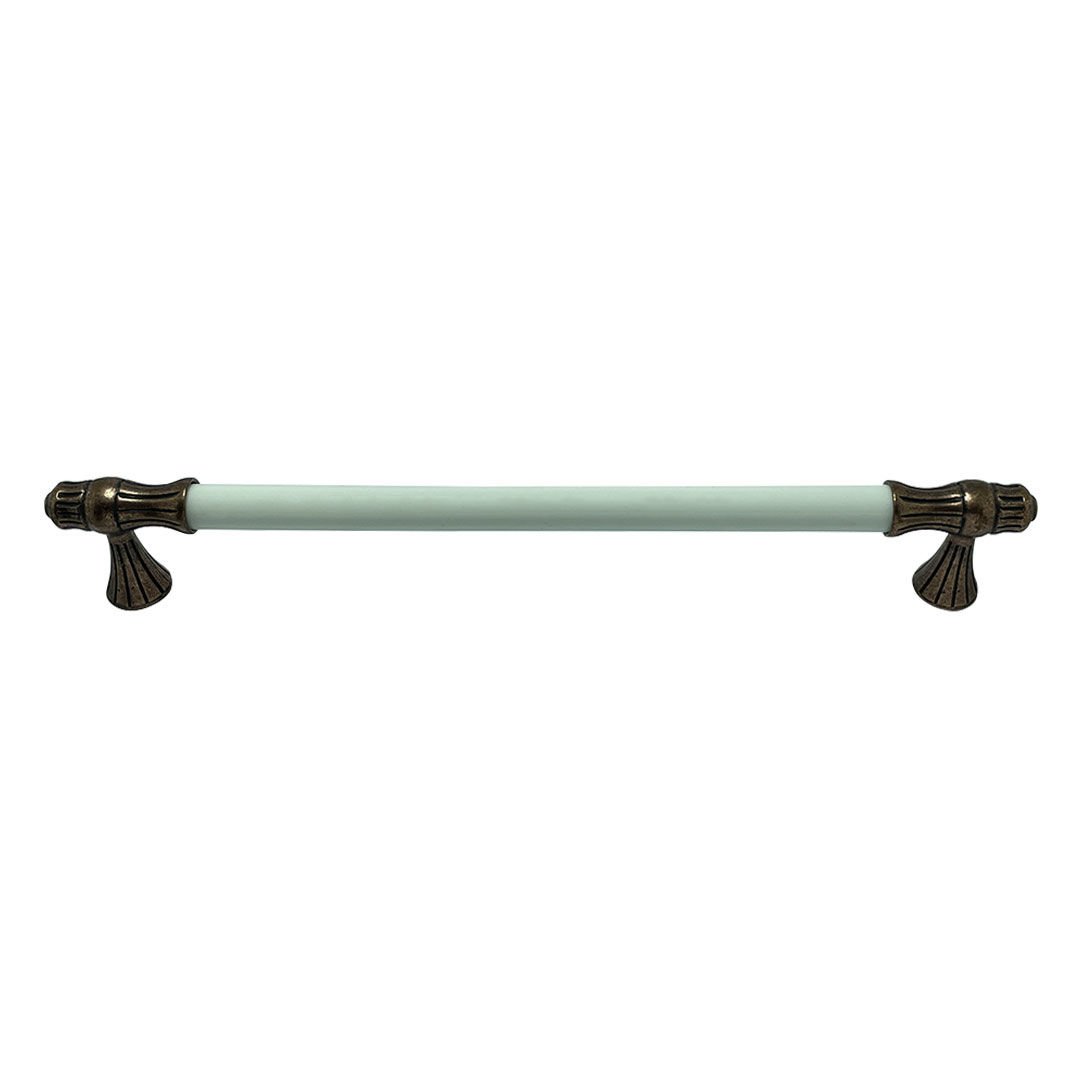 Tomurcuk 2130-20 Antik Bakır Porselen Mobilya Kulp 224 mm
