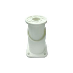 Plastik Baza Ayağı 10 cm Beyaz - Beyaz